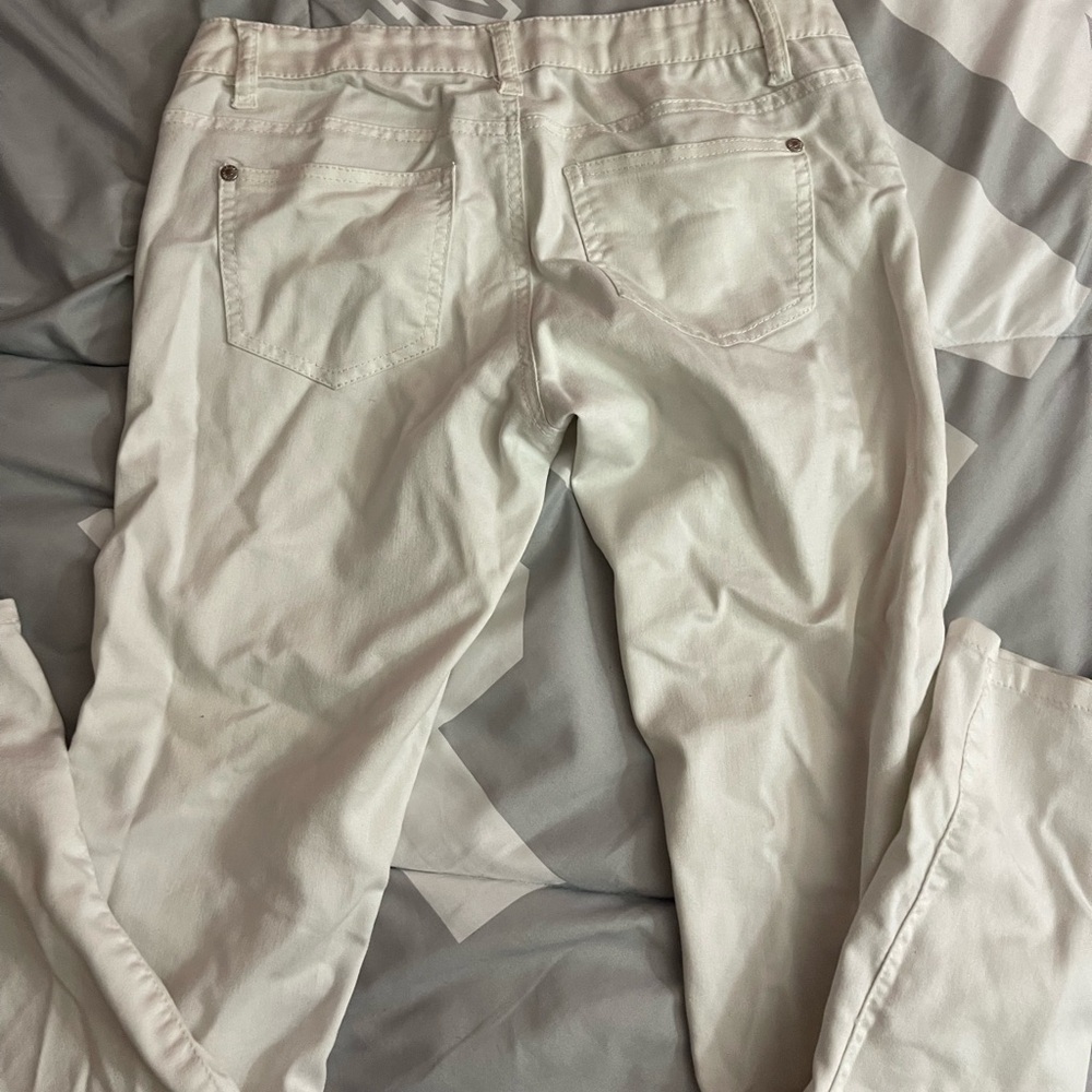 White jeans